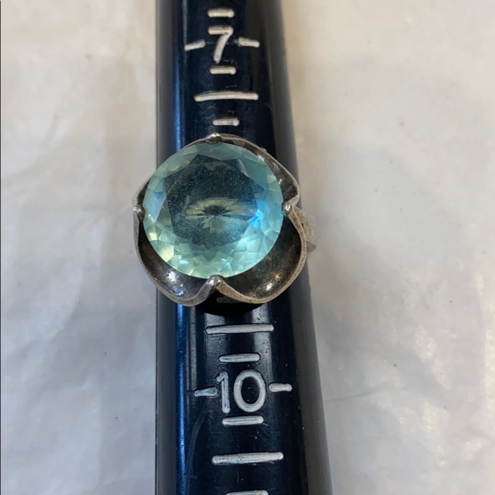 Sterling Silver Apatite Ring - image 4